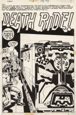 Kirby, Jack - OMAC #6 Splash Page | Metropolis Comics