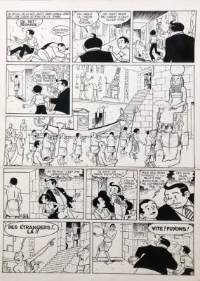 Ache, Jean (Jean Huet) - 1 Original page - Pat’Apouf T10, planche 19 - 1978