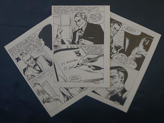 Magnus - 3 Original page - Satanik - n. 20 - 1965 | Catawiki