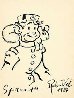 Rob-Vel Robert Velter Dit  (1909-1991) - SPIROU ET SPIP