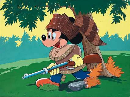 A. VERGANI - Topolino Davy Crockett | Little Nemo