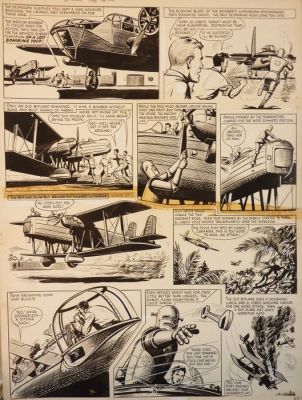 Kearon, Ted - 1 Original page - Archie de man van staal - Robot Archie ; El Lobo - 1960 | Catawiki