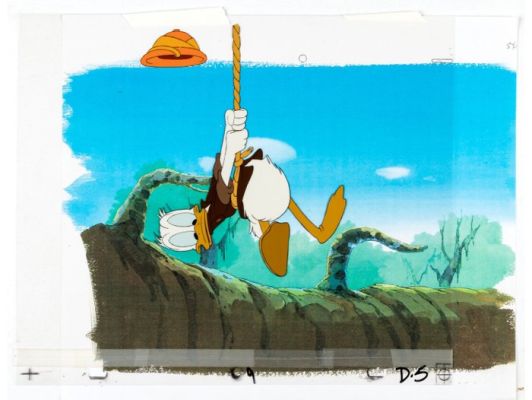 (Walt Disney, circa anni ’80) Original drawing - Paperino Serie commerciale, Cels e disegni di animazione Gruppo di 7 | Catawiki