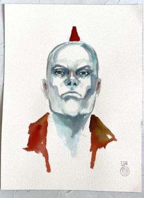 Hans Stephanie - Original colour drawing - Les Gardiens de la Galaxie - Yondu | Catawiki