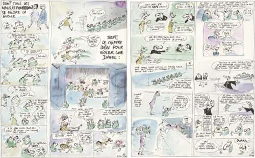 Reiser (1941-1983) | SONT CONS LES NAINS, ILS POURRAIENT SE FENDRE LA GUEULE | Artcurial