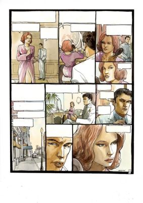 Berlion, Olivier - 1 Original colour page - Le Kid de l’Oklahoma - 2011 | Catawiki