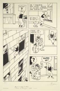 Wwf (World Wildlife Fund) | TINTIN EN AMÉRIQUE | Artcurial