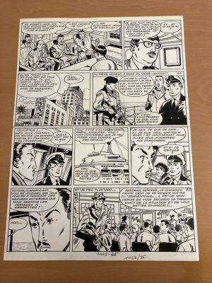 Piroton Arthur - 1 Original page - michel et Thierry - Les otages du José Antonio | Catawiki