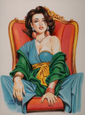 Sly - Cosplay Art - The Princess of the Red Planet | Catawiki