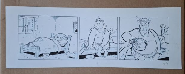 Wil Raymakers / Thijs Wilms - 1 Original page - Boes | Catawiki
