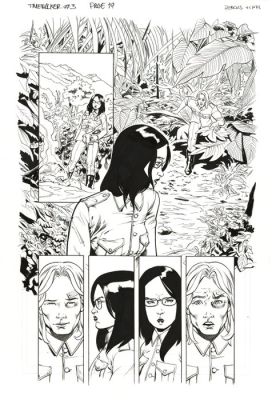 Clayton Henry & Bit - 1 Original page - Ivar The Timewalker - #3