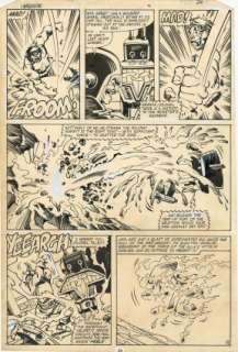 Buscema, Sal - INCREDIBLE HULK (1962-99) #260 Interior Page | ComicConnect