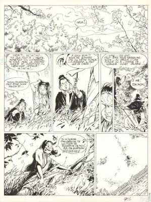 Marc Michetz | Planche originale n°8 - Kogaratsu | Daniel Maghen