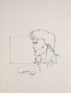 Francq, Philippe | LARGO WINCH Dessin dédicace au feutre fin, réalisée sur | Cornette de St Cyr