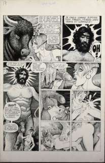 Pichard, Georges & Lob | Pichard, Georges & Lob ULYSSE Planche originale Ã  l’encre de chine n°17 | Cornette de St Cyr