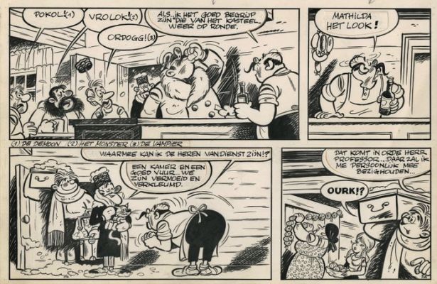 Berck (Berckmans, Arthur) - 1 Original page - Lombok - 1990’ | Catawiki