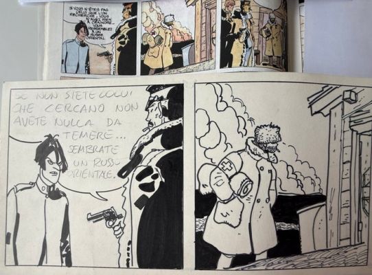 Pratt, Hugo - 1 Original page - Corto Maltese - La Jeunesse de Corto Maltese - 1981