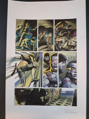 Evangelisti, Patrizio - 1 Original colour page - Termite Bianca: Nigredo | Catawiki