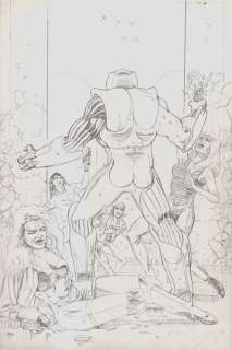 Mike Leeke | X-O Manowar #6 Unpublished Penciled Cover | Romitaman
