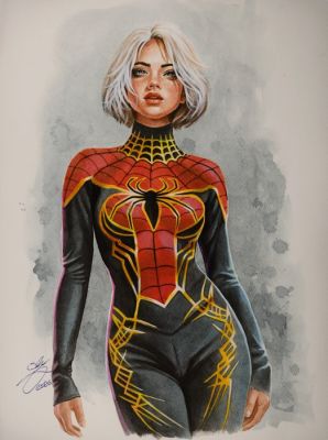 Sly - Peinture à l’aquarelle - Cosplay Art - Tangled Threads - 2026 | Catawiki