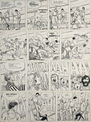 Manara, Milo - 1 Original page - Giuseppe Bergman - Tome 2 Jour de colère - 1983