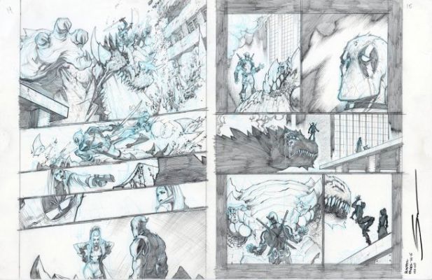 Sandoval, Gerardo - DEADPOOL (2020) #5 Interior Page | ComicConnect (Buy It Now)