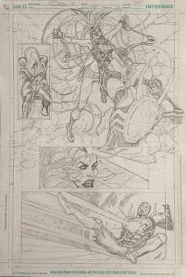 Fernando Dagnino (Pencil) Original page - Justice League Generation Lost - #16, Page 20 | Catawiki