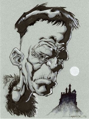 Aaron Lopresti | Frankenstein in Gray | Aaron Lopresti