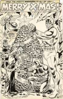 Wilson, Ron - AVENGERS (UK) #67 Back Cover | Metropolis Comics