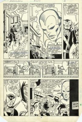 Milgrom, Al - AVENGERS, THE (1963-96; 2004) #239 Interior Page | ComicConnect