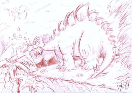 Mopi | Stégosaure Mopi | La BD s’expose