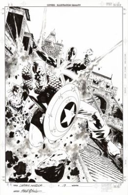 Epting, Steve - CAPTAIN AMERICA (2005) #19 Cover | ComicConnect