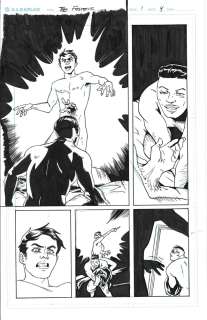 A.L. Kaplan | Hello Darkness #1 (BOOM! Studios) "The Foster" Page 4 Original Interior Art | A.L. Kaplan