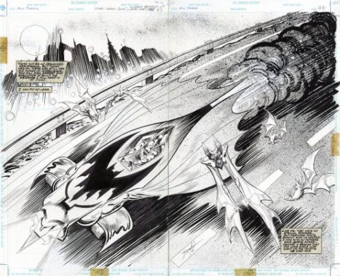 Breyfogle, Norm - BATMAN: HOLY TERROR Double Page Splash | ComicConnect