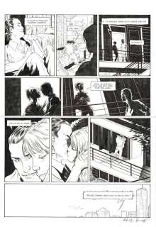 Planche originale 13 de HEDGE FUND Tome 4 - L‘héritière aux vingt milliards par Patrick HENAFF