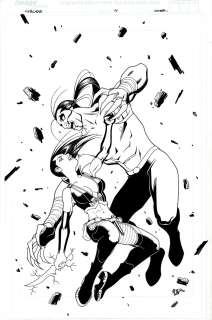 Rick Mays - Cyblade #4 Image Cover (The Sexy Cyblade Battles Ripclaw!) 2008