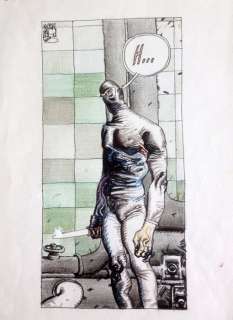 Mari, Nicola | original illustration "Omaggio a Diabolik" | Catawiki