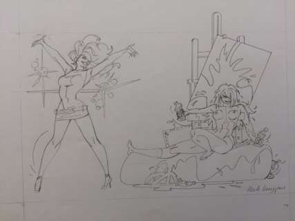 Kuijpers, Henk | Originele tekening schutblad voor van ’Geheim 1948"  - tweede schets  - (2015) | Catawiki