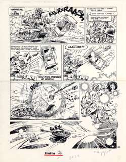 Dany - Lot 404 - Olivier Rameau, planche n°42 à l‘encre de Chine…
