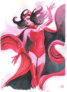 Scarlet Witch by Stephanie Hans