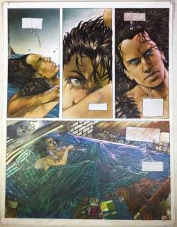 Frezzato, Massimiliano | Pagina originale (p.51)  - Margot T2  - Margot Queen of night  - (1993) | Catawiki