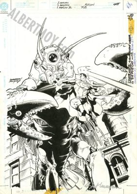 Stuart Immonen - Action Issue 758 Page Cover
