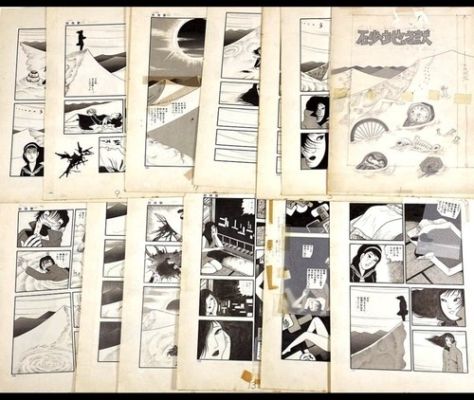 Original Manga Manuscripts Drawings Horror Comic Art Hideshi HINO Sand Hell | eBay US (Buy It Now)