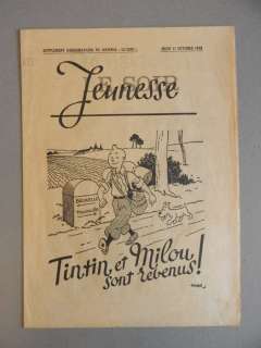 Tintin | Le Soir Jeunesse  - 17 octobre 1940  - sc  - 1e druk (1940) | Catawiki