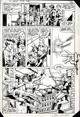 Dick Giordano George Perez - New Teen Titans Drug Issue #1 (Drug Dealers Sell Cocaine To Kids with Changeling, Wonder Girl & Speedy Battling Them!) 1983