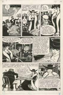 Lot 547 - Blanche Épiphanie Encre de Chine pour la planche 31 d‘un épisode encore resté inédit...