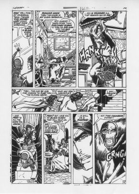 Barry Windsor Smith | BARRY SMITH 1971 CONAN THE BARBARIAN #11 p.27 | Tri-State Original Art