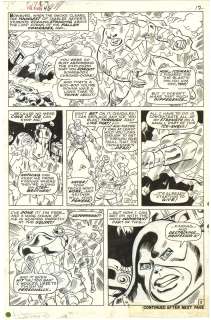 Werner Roth - X-Men #46 p9 (Juggernaut Magic)