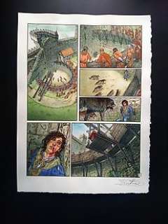 Tillier, Béatrice | Planche originale en couleur  - La complainte des landes perdues (p.51)  -  Cycle 3  - T1 | Catawiki