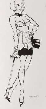 Meynet, Felix | Dessin original en encre de Chine et mine de plomb | Catawiki